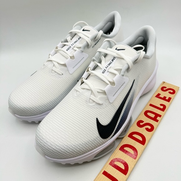 Nike Air Zoom Infinity Tour 2 Golf Cleats White Armory Navy HJ7573-106 Men 11.5 - Picture 9 of 11